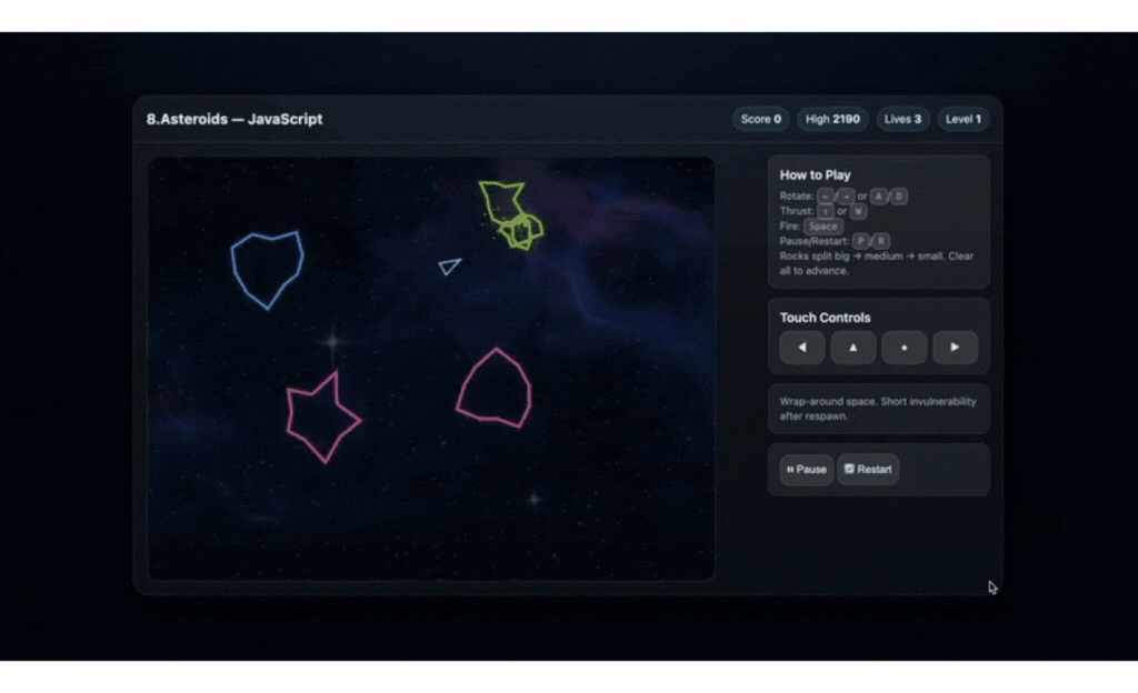 asteroids-game
