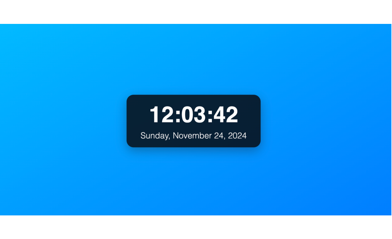 digital-clock-application