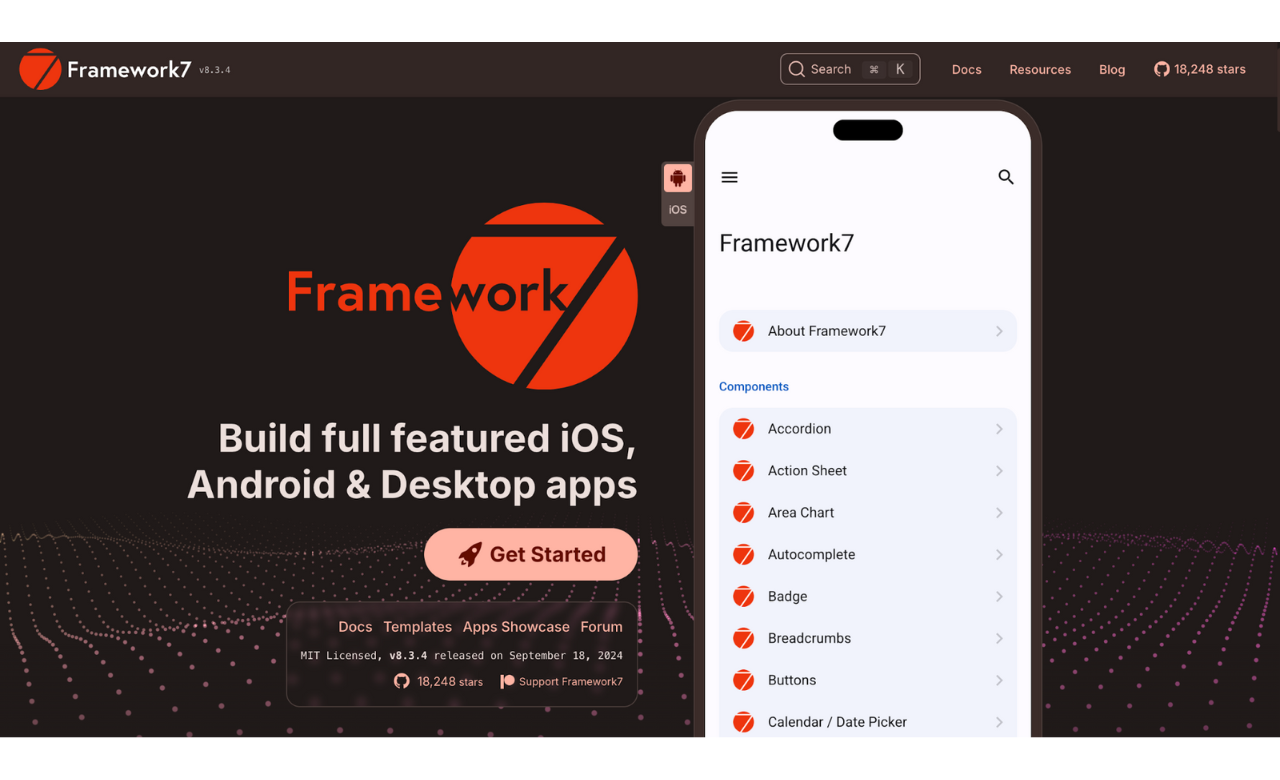 framework7-android-ios-desktop-apps