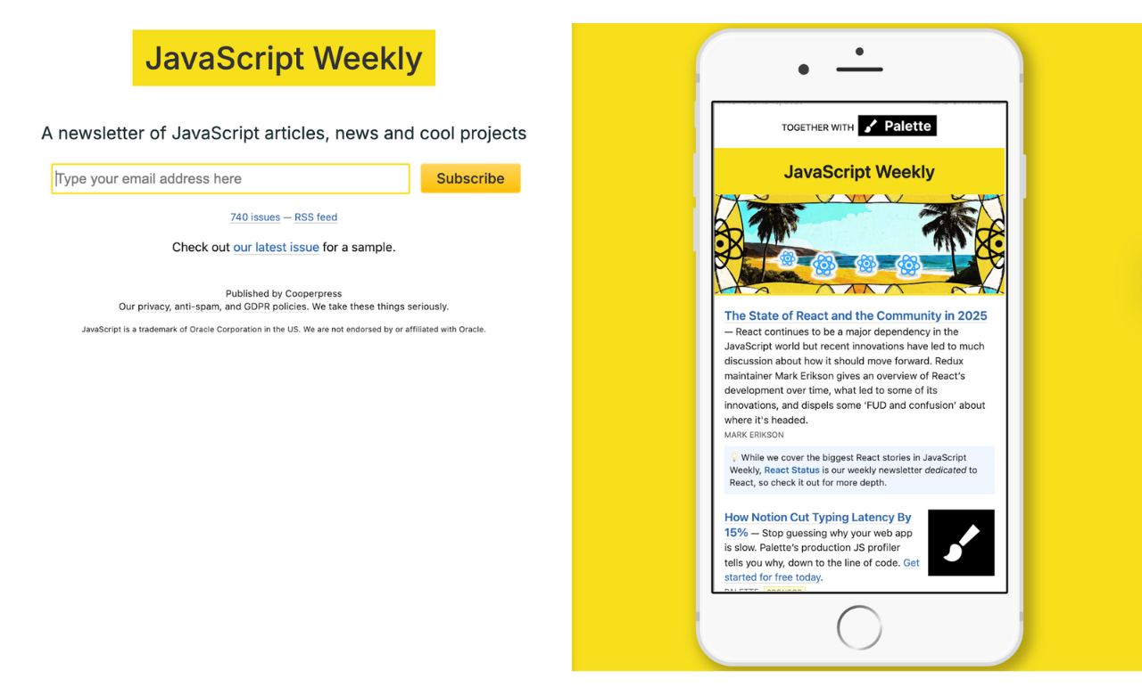 JavaScript Weekly