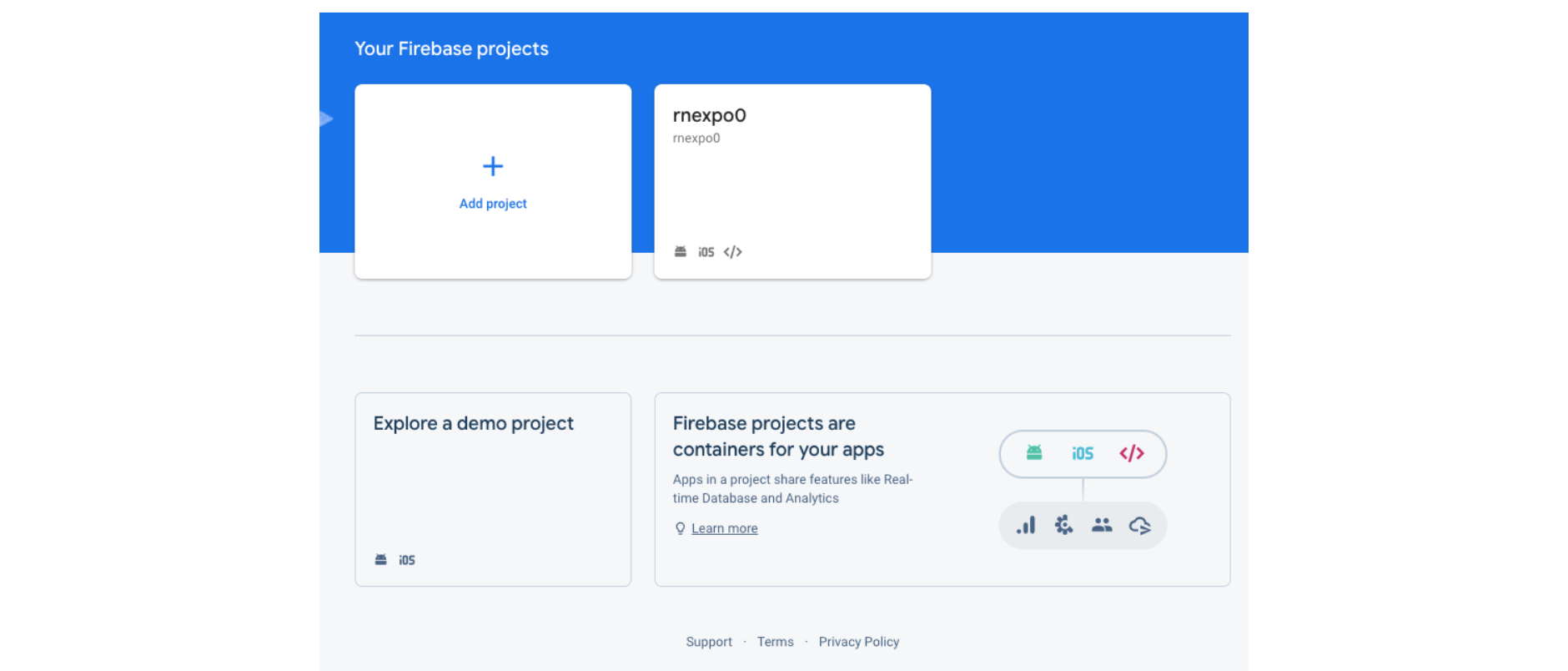 new-firebase-project-from-firebase-console