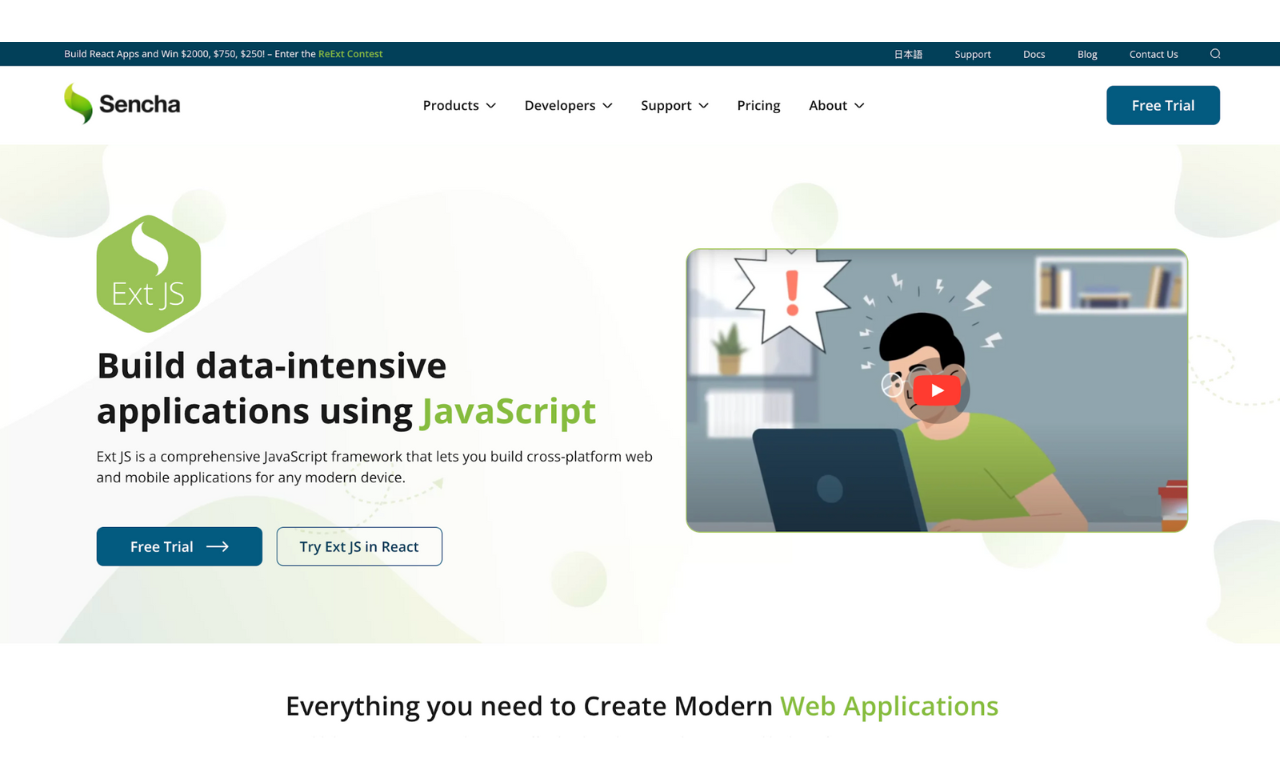 sencha-js-web-applications