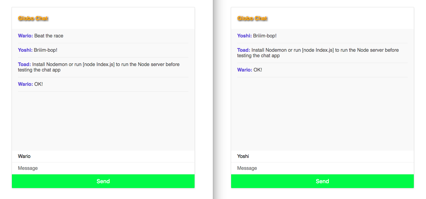 Chat Room App with Socket.IO and WebRTC