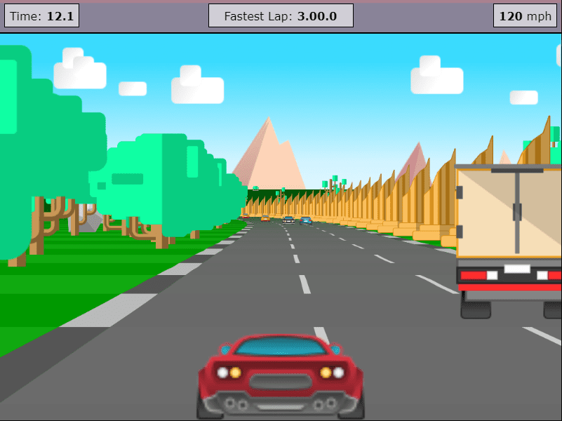 Jscrambler Racer Screenshot