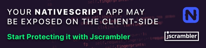 Protect your NativeScript App with Jscrambler