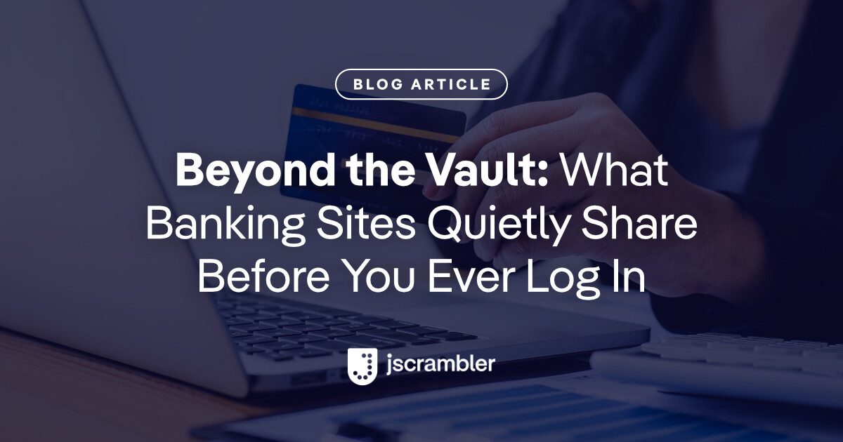 Data Leakage from Banking Sites via Tracking Pixels