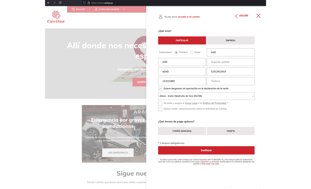 donor-form-caritas-spain