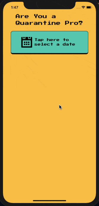 Quarantine Pro React Native App