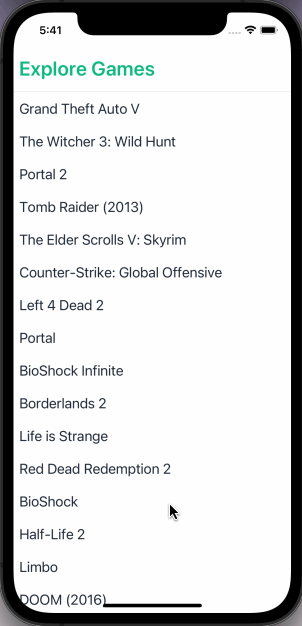 implementing infinite scroll