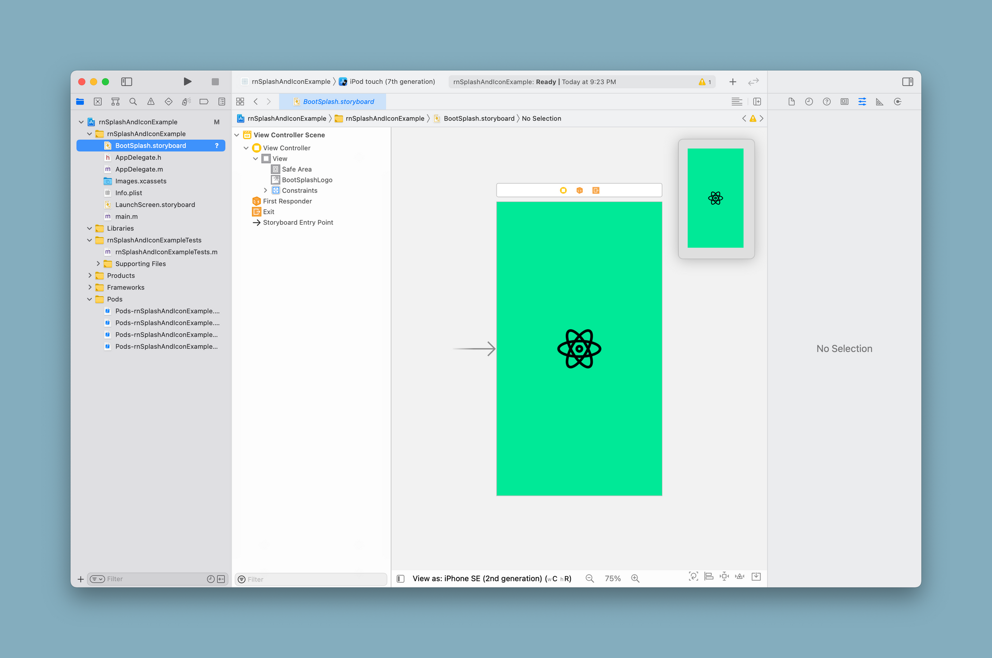 verify background color when generating assets