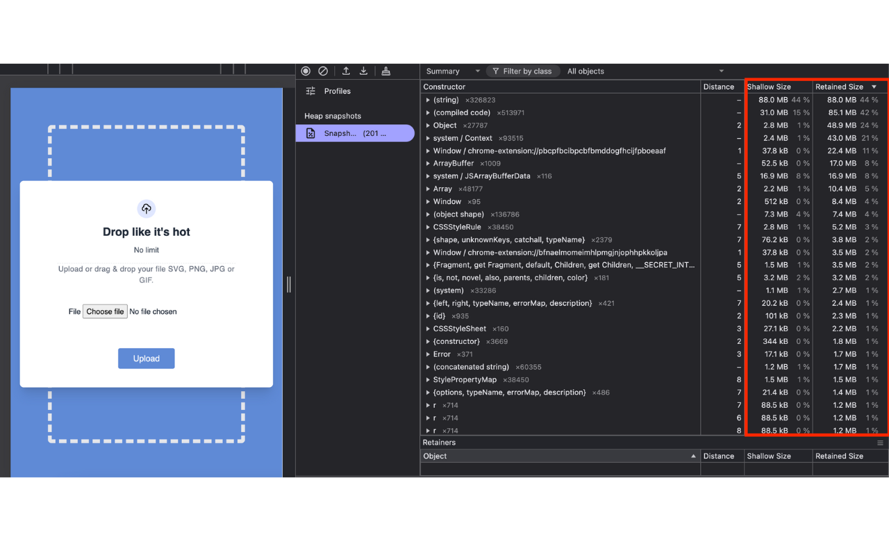 Heap-Snapshot-tool
